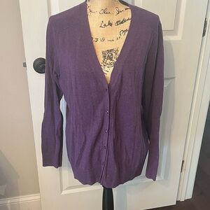 GAP Deep Purple Knit Sweater xl